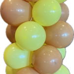 עמוד בלונים ספארי מעוצב