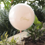 בלון בובו בהקדשה אישית - בכל צבע לבחירה