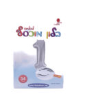 בלון מיילר ספרה 1 כסף - בלון מספר מעוצב לימי הולדת ואירועים