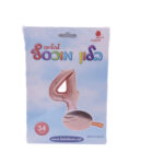 בלון מיילר ספרה 4 רוז גולד - בלון מספר מעוצב לימי הולדת ואירועים