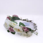 זר פרחים מהודר לראש ורוד