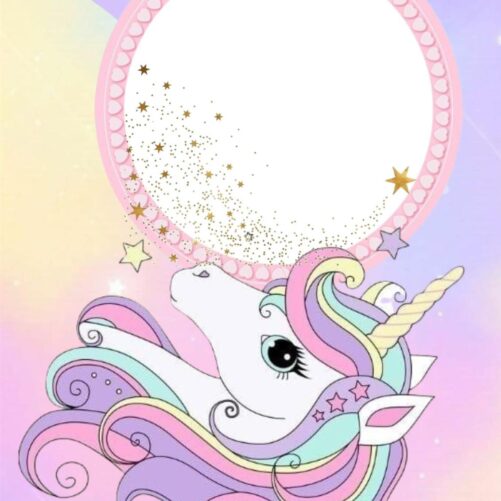 דף סוכר אכיל חד קרן