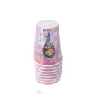 מארז כוסות חד פעמי נייר ממותגת בית הבובות של גבי