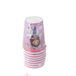 מארז כוסות חד פעמי נייר ממותגת בית הבובות של גבי