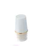 כוס צבע לבן וזהב - תוספת מושלמת לשולחן מעוצב