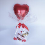 מארז דובי עם בלון לב - מתנה קטנה ומרגשת