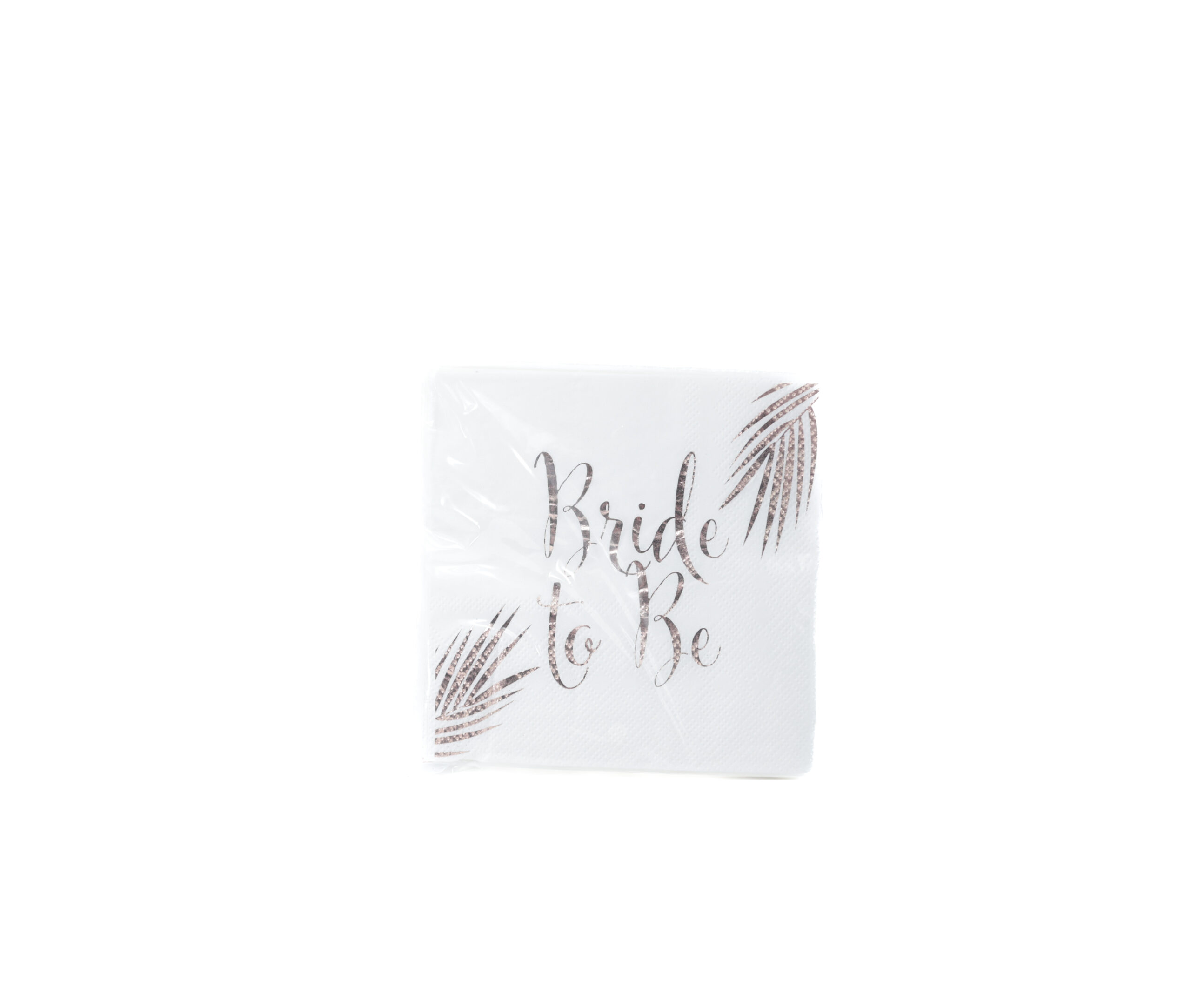 מפיות BRIDE מארז מפיות נייר ממתוג BRIDE TO BE