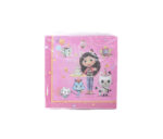 מארז מפיות נייר ממותגות בדמות בית הבובות של גבי