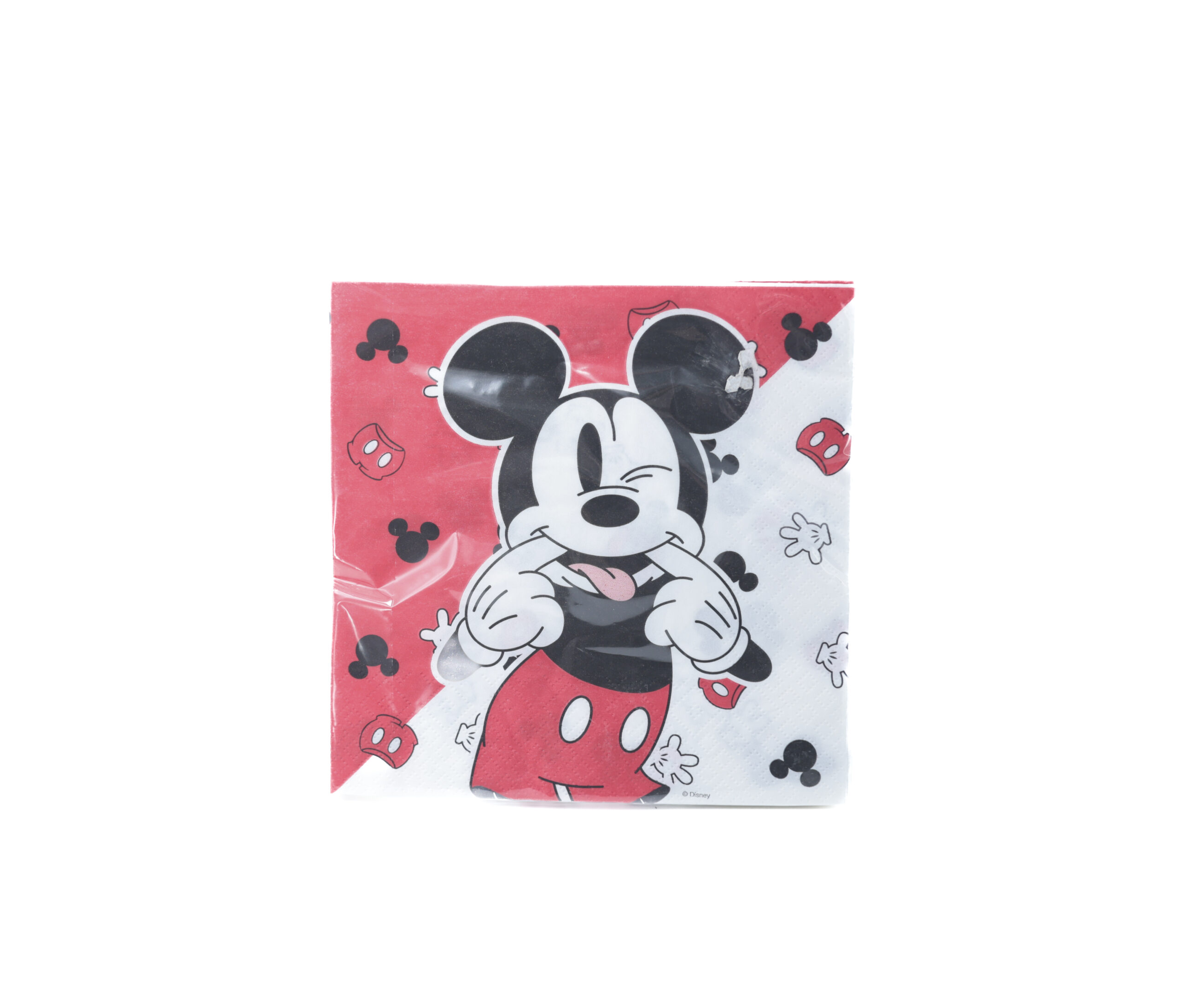 מפיות מיקי מאוס מארז מפיות נייר ממתגות בדמות מיקי מאוס