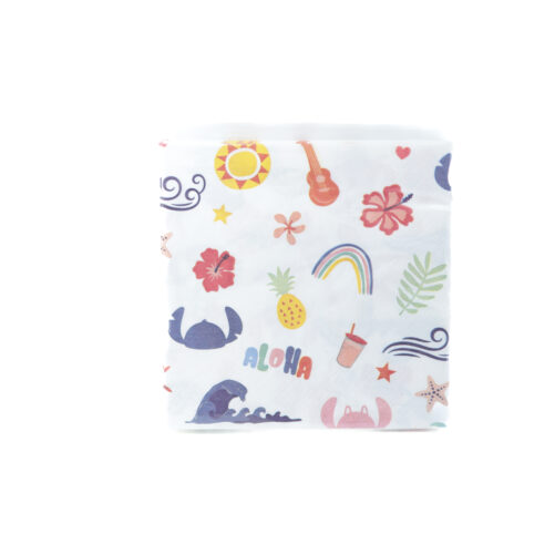 מארז מפיות נייר ממותגות בדמות סטיץ