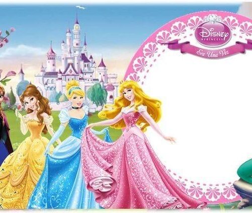 דף סוכר אכיל מודפס נסיכות