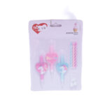 חבילת נרות יום הולדת ממותגת חד קרן