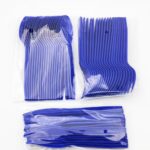 סט סכו"ם חד פעמי 60 חלקים צבע כחול