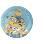 צלחת ממותגת מיניונים