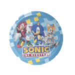 צלחת ממותגת סוניק