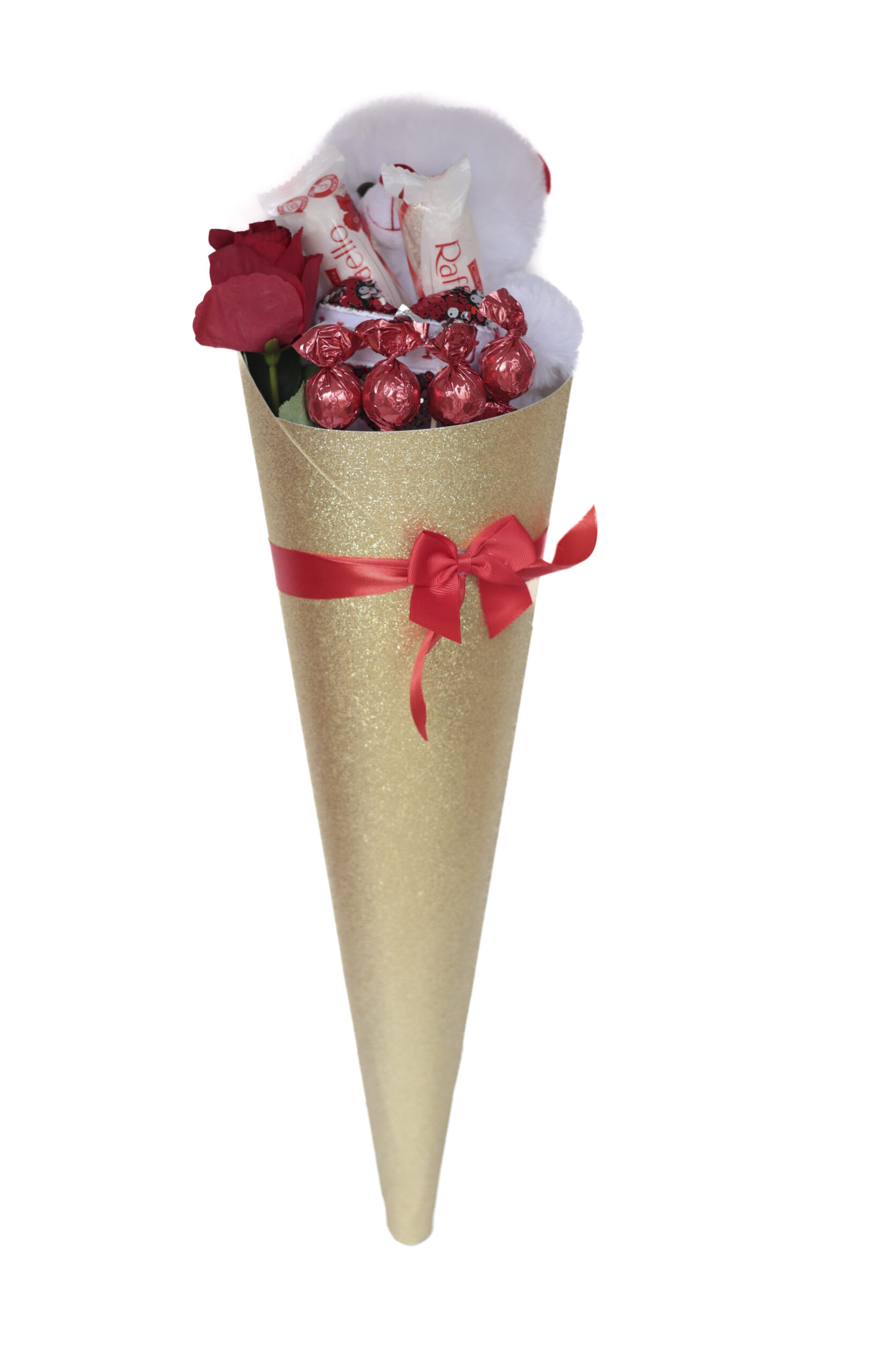 קונוס מתוק קונוס מתוקים ודובי - מתנת הפתעה מתוקה – תמונה 1