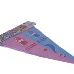 שרשרת דגלונים משולש לגילוי מין העובר