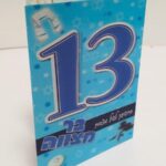 כרטיס ברכה מעוצב לבר מצווה - עיצוב תלת מימד