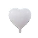 בלון מיילר לב 18' לב צבע לבן