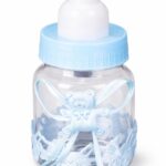 12 יח' בקבוק למילוי מתנות לאורחים תכלת/ורוד