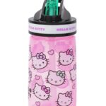 בקבוק פלסטיק 400 מ"ל עם צמיד - הלו קיטי