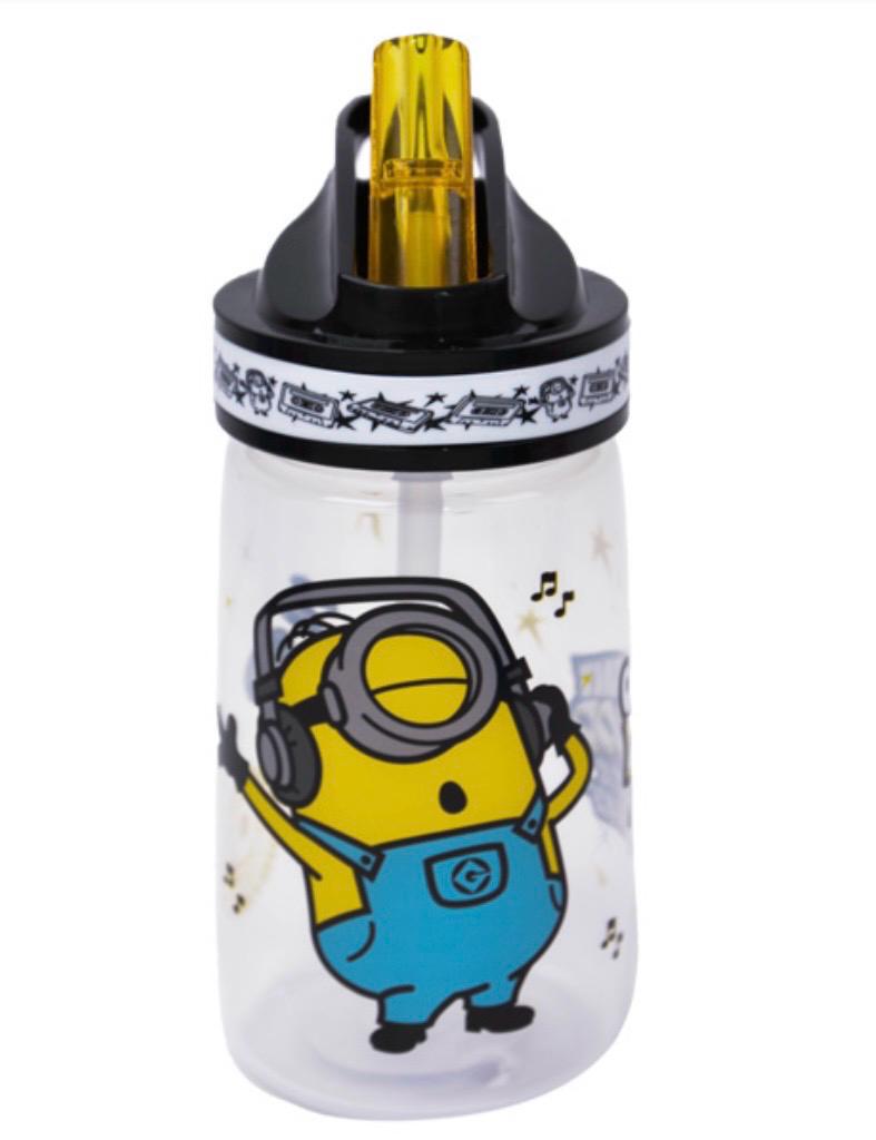 בקבוק מיניונים בקבוק פלסטיק 400 מ"ל עם צמיד - מניונים – תמונה 1