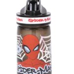 בקבוק פלסטיק 400 מ"ל עם צמיד - ספיידרמן