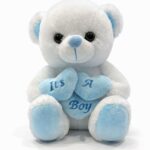 דובי פרווה להולדת הבן - 25 ס"מ