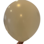בלון גומי בוינטג' לבן חול 12'