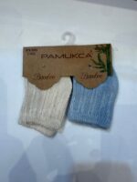 ⁦סט 2 זוגות גרבי תינוק במבוק – רכות במיוחד⁩ – תמונה ⁦3⁩