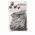 מארז חבילת בלונים כסף מטאלי