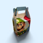 10 יח' קופסת לאנץ' בוקס מיני ממותגת בהתאמה אישית