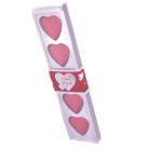 מארז לבבות שוקולד 5 יחידות