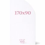 קיר צילום - קאפה חצויה לצד ימין לאירועים בהתאמה אישית