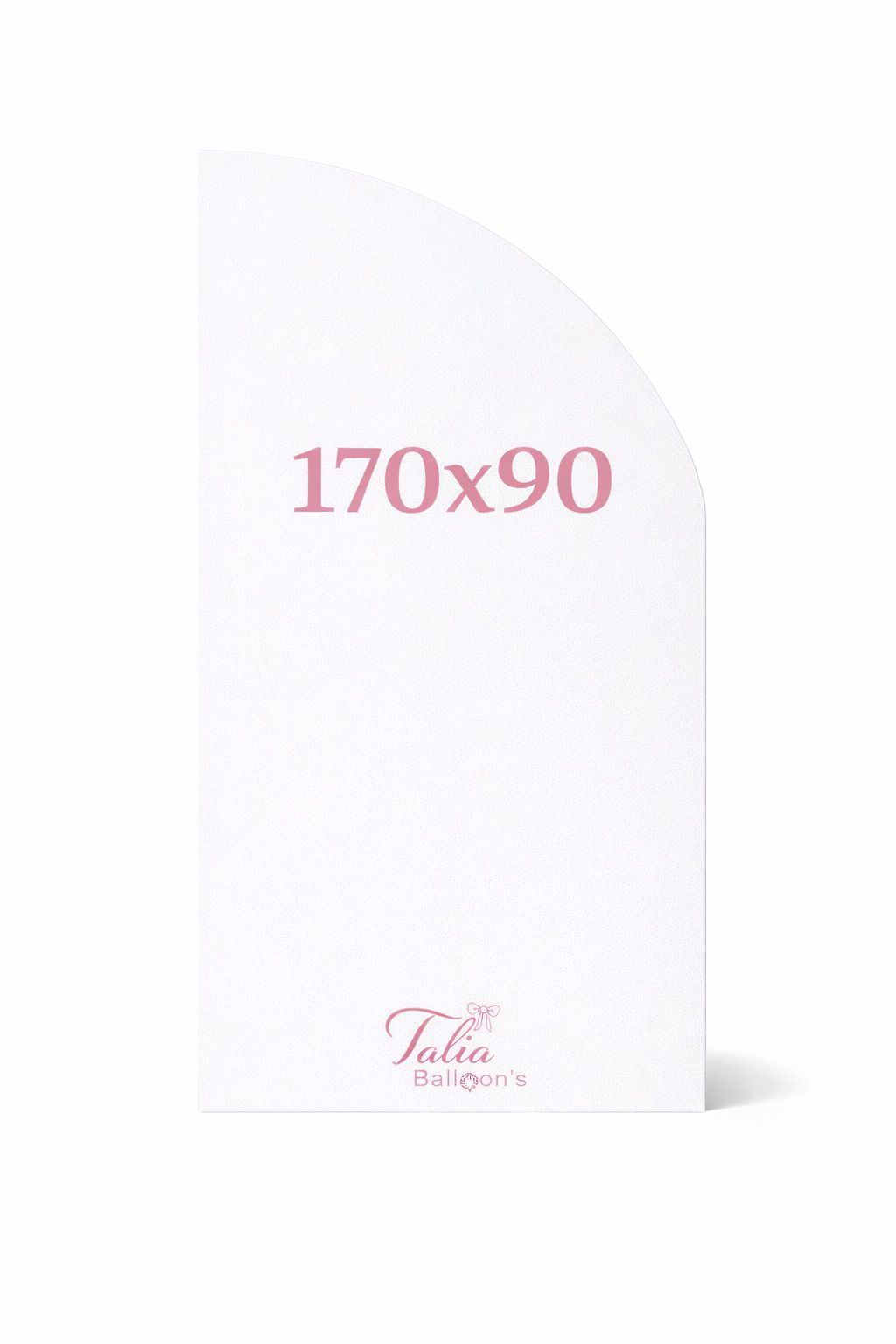 לוח קאפה חתוך קיר צילום - קאפה חצויה לצד ימין לאירועים בהתאמה אישית – תמונה 1