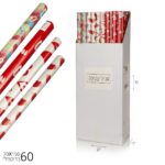 נייר עטיפה 1.5 מ' לבבות במגוון דוגמאות