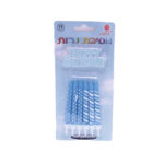 מסיבת נרות - נרות יום הולדת כחול