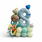 סטנד זר בלונים בנושא מיינקראפט