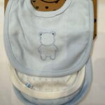 שלישיית סינרי תינוק 100% כותנה