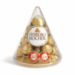 מארז שוקולד Ferrero Rocher בצורת פירמידה – מתנה יוקרתית ומרשימה