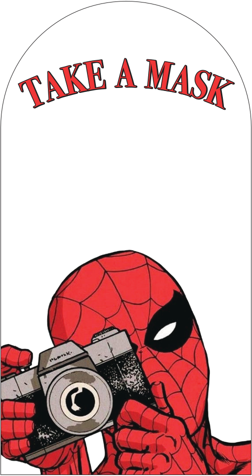 קיר צילום קאפה ספיידרמן 1.70על 90 לוח קאפה עם גרפקיה מודפסת בדמות ספיידרמן מוכן לקיר צילום בגודל 1.70/90