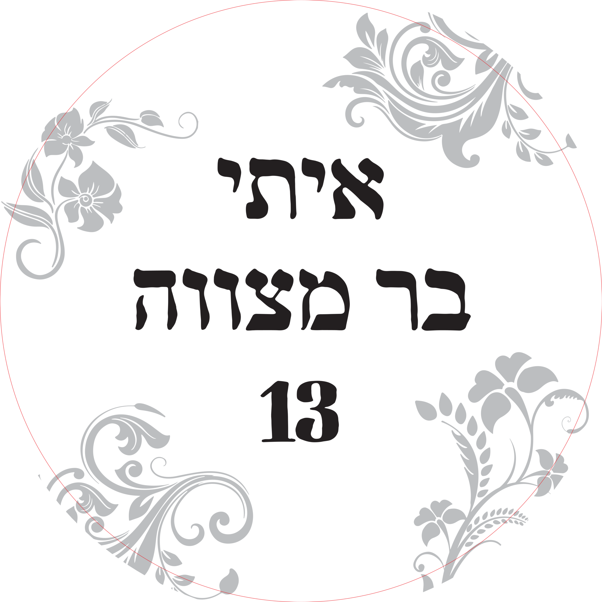 קאפה עגולה קוטר 70 סמ לוח קאפה עגול קוטר 70 עם גרפיקה מודפסת