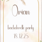 לוח קאפה מעוצב עם גרפיקה מודפסת עיטורים ופרחים