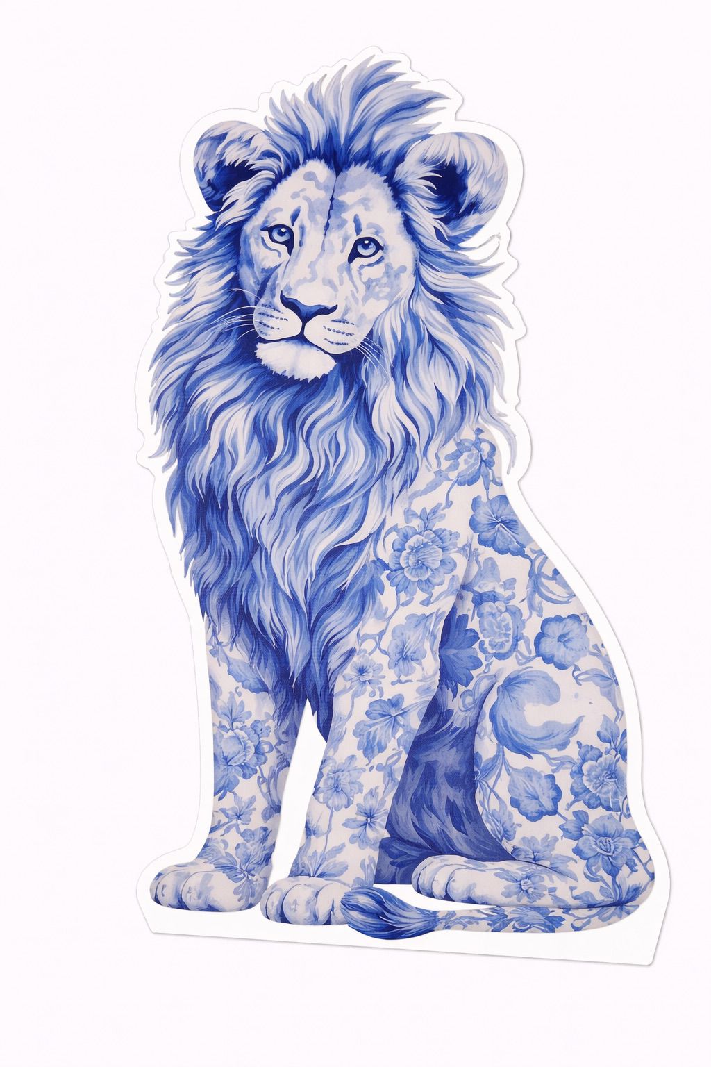 לוח קאפה צורנית בצורת אריה לוח קאפה צורנית בצורת אריה