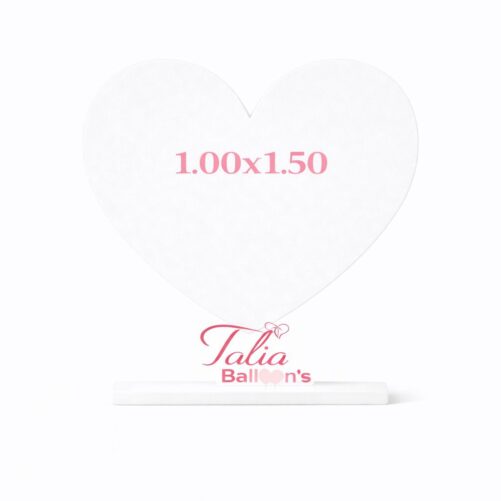 לוח קאפה צורני בצורת לב בהתאמה אישית