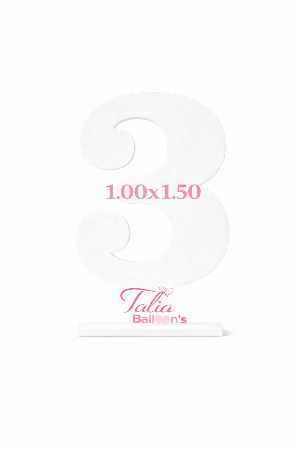 קאפה צורני ספרה 3 לוח קאפה בצורת מספר 3