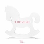 לוח קאפה צורנית בצורת סוס נדנדה