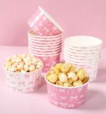 ⁦סט מסיבה פפיונים ורוד - ערכת שולחן מלאה למסיבה⁩ – תמונה ⁦4⁩