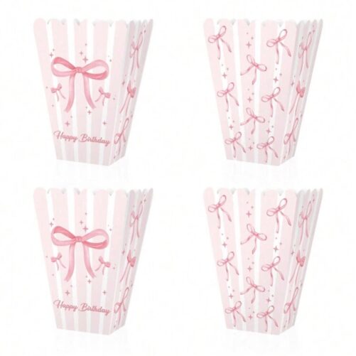 קופסת פופקורן ממותג פפיון