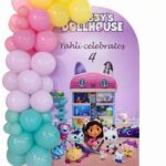 קיר צילום קאפה דגם בית הבובות של גבי